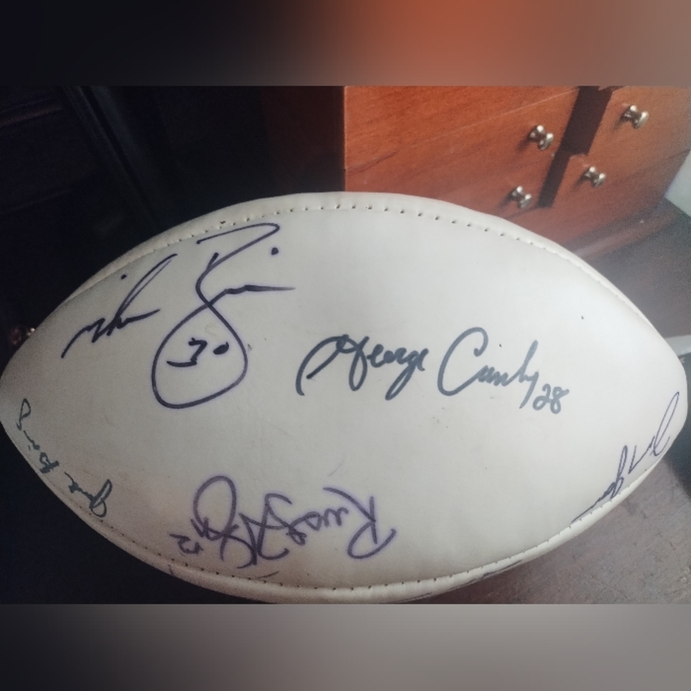 Autographed Football! - Picture 2 of 5